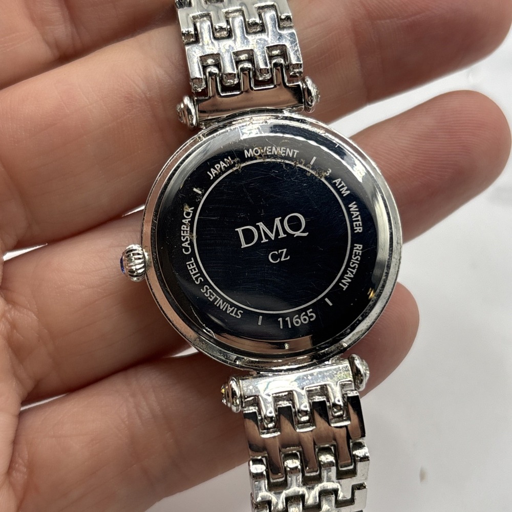 Women's DMQ CZ‎ Silver Tone Watch, 11665 - Picture 5 of 8